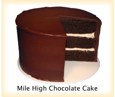 Mile High Chocolate Cake